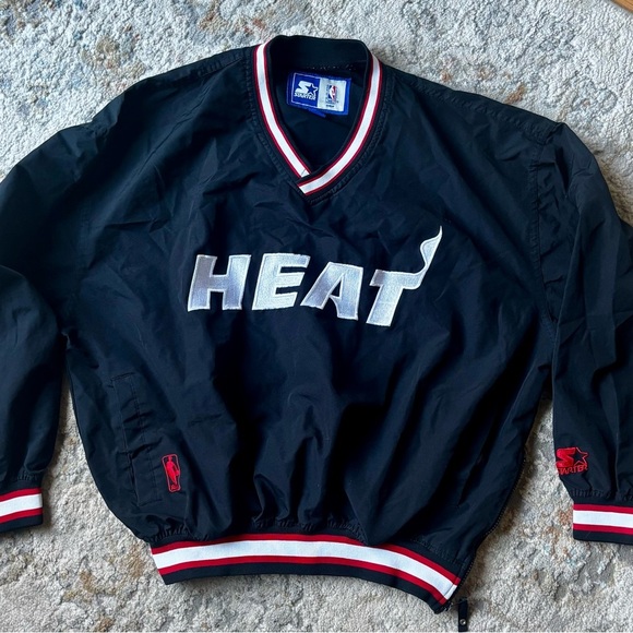 STARTER Other - Miami Heat- STARTER pullover jacket. Vintage 90’s Men’s size large